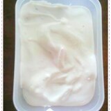 泡立て30秒　練乳ヨーグルトアイスクリーム